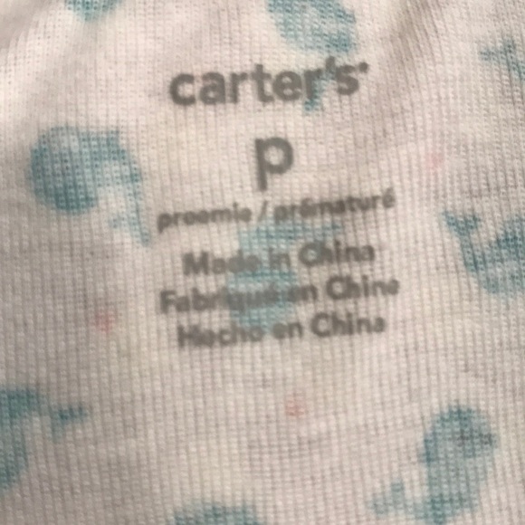 Baby Whale Pattern Onezie - Picture 5 of 5